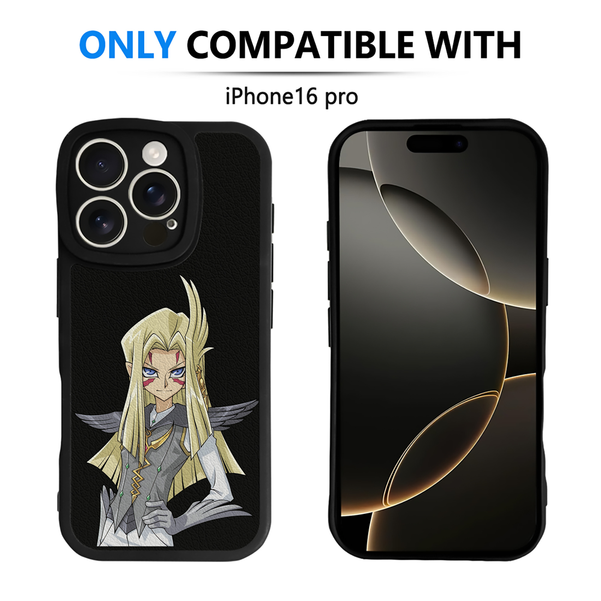 遊☆戯☆王 Yu-Gi-Oh! 【iPhone 16シリーズ対応】シリコンスマホケース（レザー調） 材質：シリコン